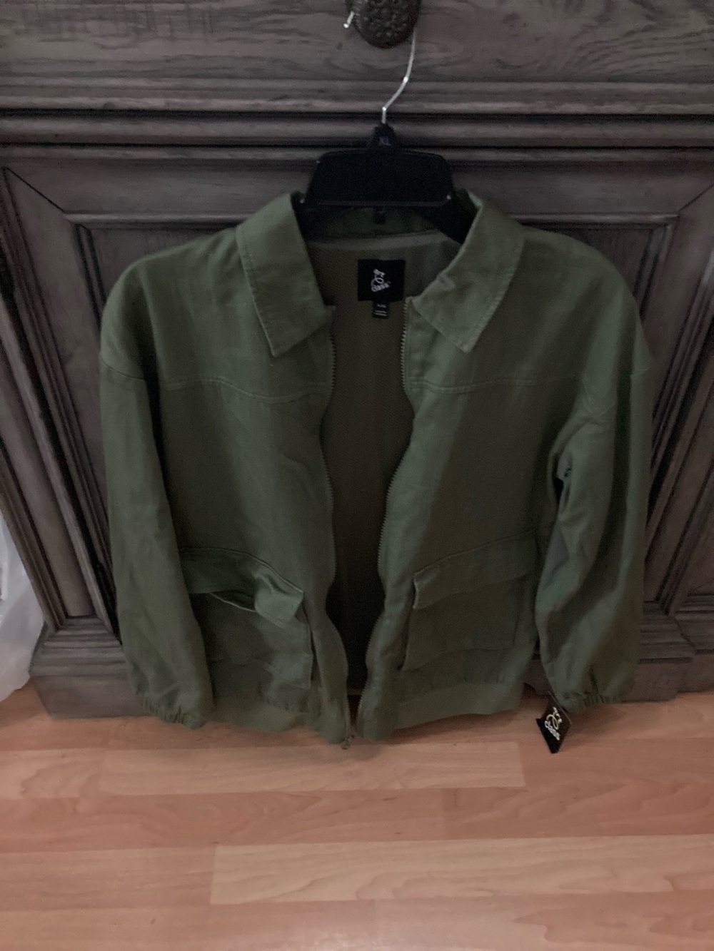 art class Olive Green Military Field Jacket